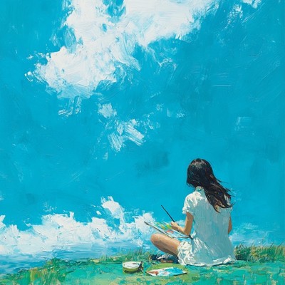 真っ白なキャンバスがあったら、あなたは自分だけの絵を描く。否定されることを恐れないから、自分だけの絵を描く。のジャケット写真