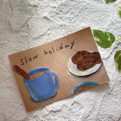 slow holiday Front Cover