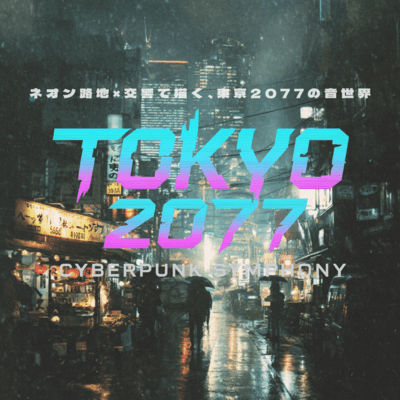 Tokyo 2077 Cyberpunk Symphonyのジャケット写真