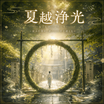 Nagoshi Purifying Light: Cleansing the Stagnation, Welcoming the New Light Front Cover