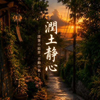 Nourishing Earth, Serene Mind: Barrier of Summer Heat, Unmovable Qi Front Cover