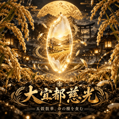 Ogetsu's Divine Light: Scattering of the Five Grains, Consuming the Bread of Life Front Cover