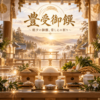 Toyouke's Sacred Meal: Eternal Prayer of Morning and Evening Front Cover