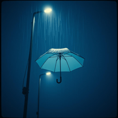 Rainy Commute Front Cover