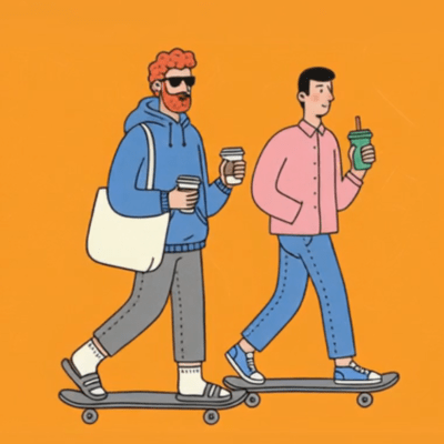 Almost Lunch Time Front Cover