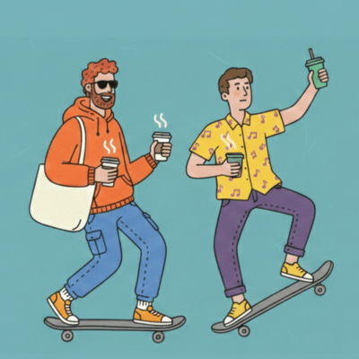 Soft Flow at the Desk Front Cover