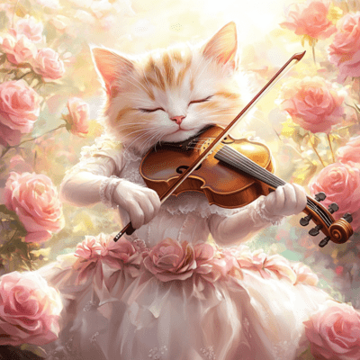 Elegant Violin V Front Cover