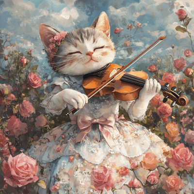 Elegant Violin VI Front Cover