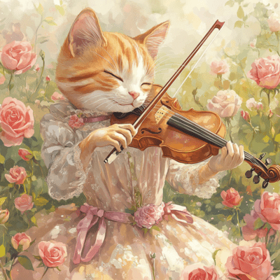 Elegant Violin VII Front Cover