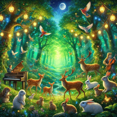 symphony in the forest Front Cover