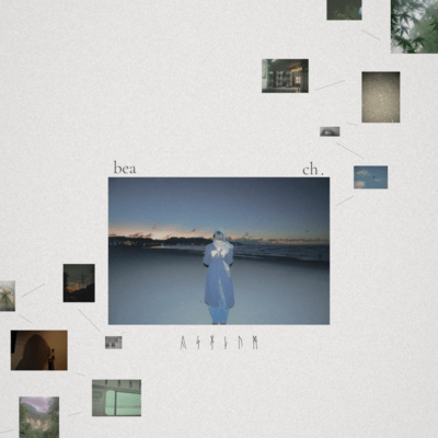 beach. Front Cover