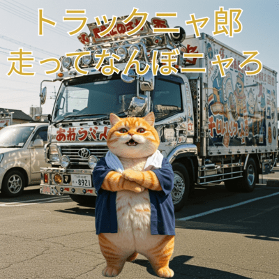 とらっくにゃろうのジャケット写真