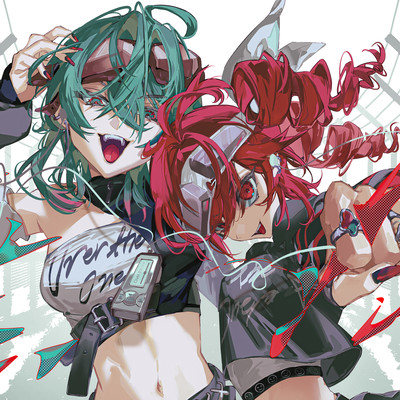 Over the one (feat. 重音テト & GUMI)のジャケット写真