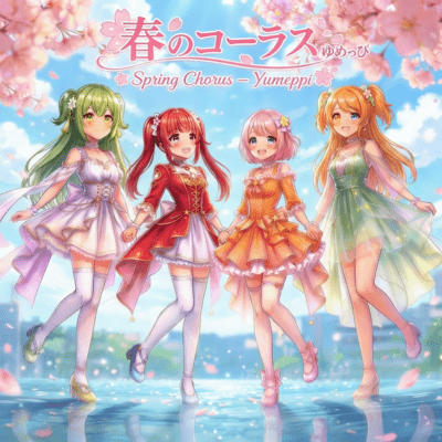 春のコーラス – ゆめっぴのジャケット写真