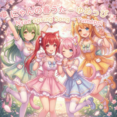 Nyan Spring Song - Yumeppi Front Cover