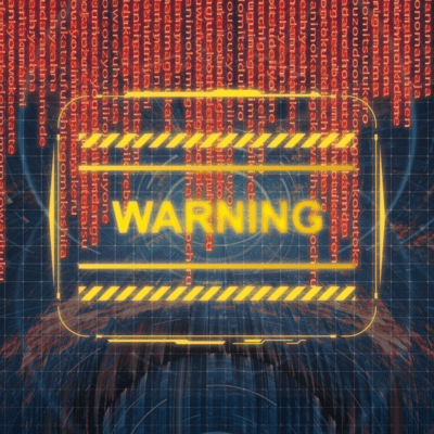 WARNING Front Cover