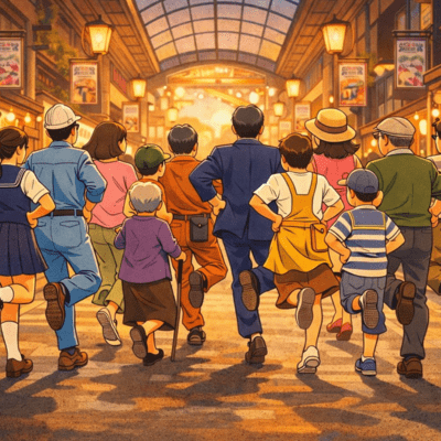 Dusk Skip Road (The Story) Front Cover