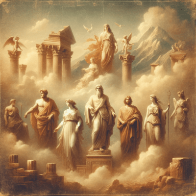 Echoes of Olympus Front Cover