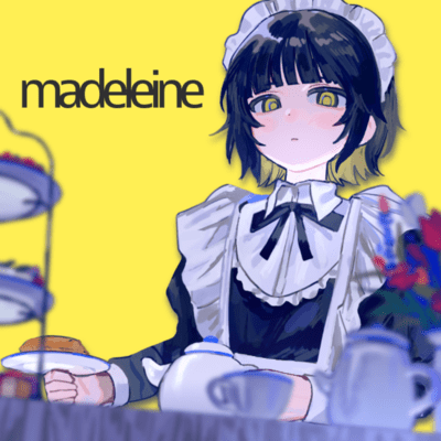 madeleine (feat. hiyori) Front Cover