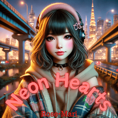 Neon Hearts Front Cover