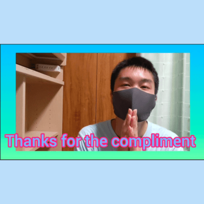 Thanks for the compliment.のジャケット写真