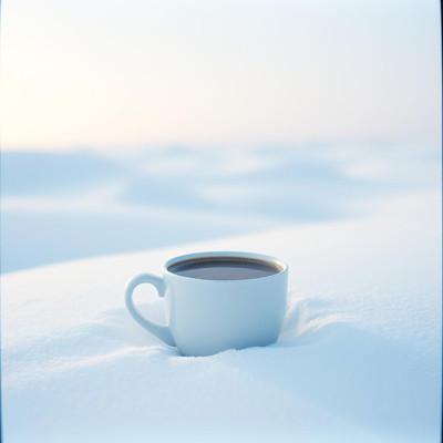 Snow scenery Front Cover