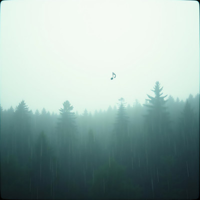 Rainy day's pause -sad and wistful Front Cover