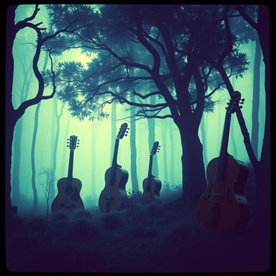 Whispering Shadows in the Forest Front Cover