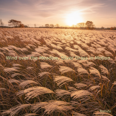 Wind over the Meadow, Silver Grass in Motion Front Cover