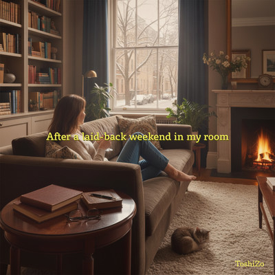 After a laid-back weekend in my roomのジャケット写真
