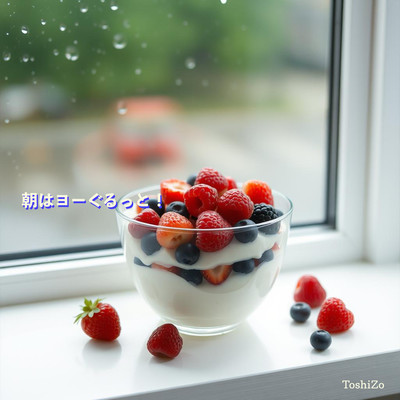 Morning with yogurt ! Front Cover