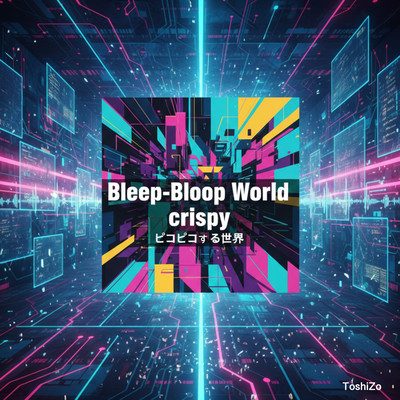 Bleep-Bloop World crispy Front Cover