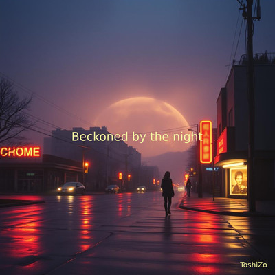 Beckoned by the night Front Cover