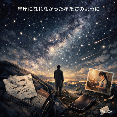 星座になれなかった星たちのようにのジャケット写真