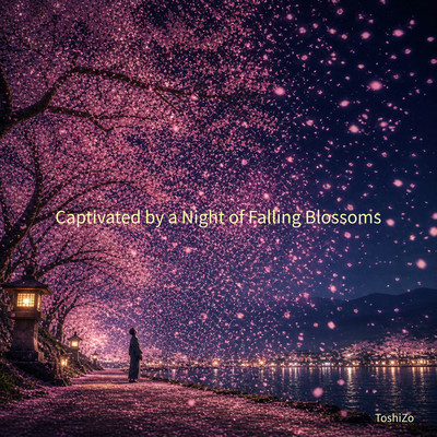 Captivated by a Night of Falling Blossoms Front Cover