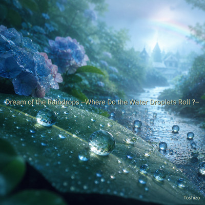 Dream of the Raindrops -Where Do the Water Droplets Roll ?- Front Cover