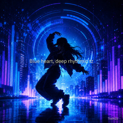Blue heart, deep rhythmic tzのジャケット写真
