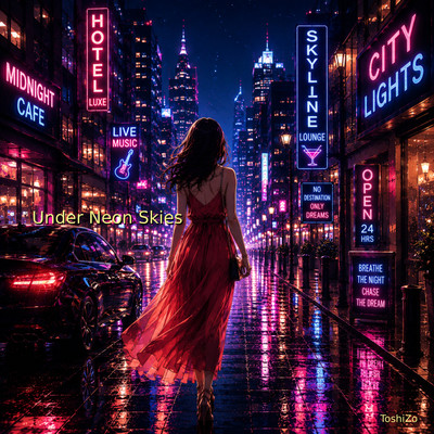 Under Neon Skies Front Cover