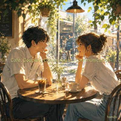 Cafe, Couples, Conversation, Communicationのジャケット写真
