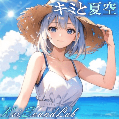 You and the summer sky Front Cover