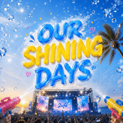 OUR SHINING DAYS Front Cover