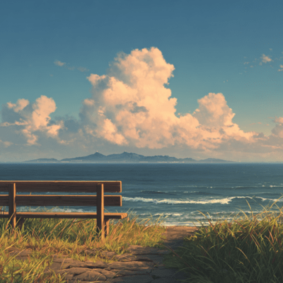 J-POP 30 Minutes to Feel the End of Summer: A BGM Playlist for Healing and Melancholy Front Cover