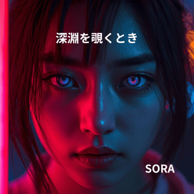 深淵を覗くときのジャケット写真