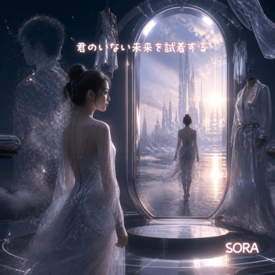 Trying on a future without you. Front Cover