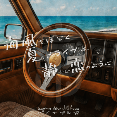 A summer drive with the sea breeze blowing through it feels like a quiet love Front Cover