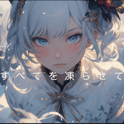 すべてを凍らせて (feat. Synthesizer V Feng Yi)のジャケット写真