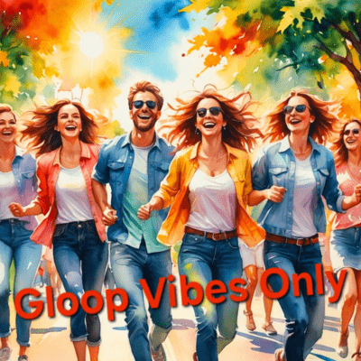 Gloop Vibes Only Front Cover