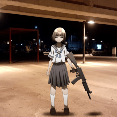 4n銃L (feat. 初音ミク)のジャケット写真