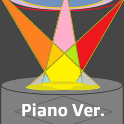 赤い薔薇と夢の翼 (Piano Ver.)のジャケット写真