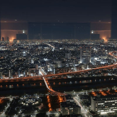 Night view Front Cover